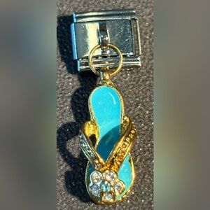 Y2K lot of 6 Italian Charms for Italian Charm bracelet